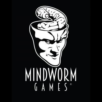 Mindworm Games Logo - OnBlack2 Square